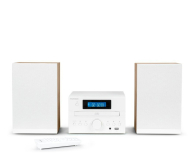 Wieża stereo Thomson Mini COSY Bluetooth Bass Boost CD Radio FM 50W Biała